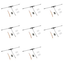8 Stuks ELRS 915Mhz RX-Ontvanger EXPRESSLRS Long Range-Ontvanger voor RC FPV Long Range Racing Drone Quadcopter