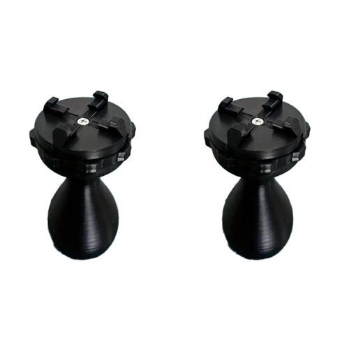 2X 3D Printed Model Paint Stand, Miniature Painting Holder Handheld Painted Fixed Table Holder Handheld Stabilizer