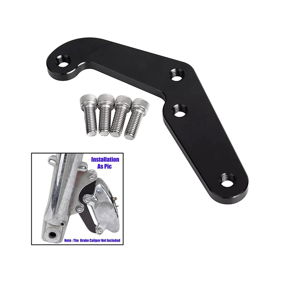 2X 4-Piston Front Brake Caliper Bracket For Softail Dyna Sportster Touring 6033472598083
