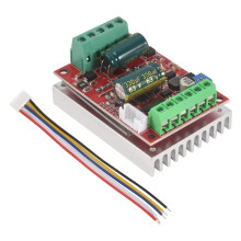 6X 6-60V 400W BLDC Three Phase Brushless Motor Controller PWM Hall Motor Control Driver Board 12V 24V 48V