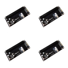 4X Adaptateur de Carte Graphique Externe SFF-8654 8i Vers PCIe 4.0 X16 pour Carte Mère Accessoires D'Ordinateurs DIY