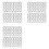 6PCS Polycarbonate Chocolates Mould Professional Molds for Candy Bar Mold Confectionery Easter Baking 1