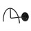 2pcs Carbon Steel Semicircle Rack Baseball Hat Storage Shelf Wall Hanging Hat Stand Hat Support 3
