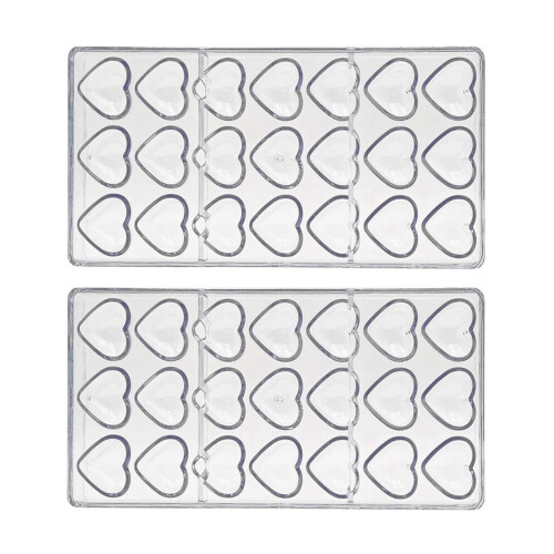 6PCS Polycarbonate Chocolates Mould Professional Molds for Candy Bar Mold Confectionery Easter Baking 1