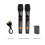 3X Universal Microphone Home Karaoke Microphone USB Wireless Microphone Live Broadcast Radio Digital Display Microphone 8
