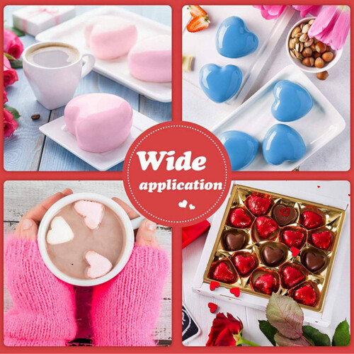 6PCS Polycarbonate Chocolates Mould Professional Molds for Candy Bar Mold Confectionery Easter Baking 2