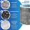 2X Hepa Filter Element for  HP102 Air Purifier Accessories Replacement Parts 4