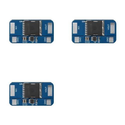 3X Ideal Diode Module Backflow Prevention Ideal Diode Rectifier 5-30V 10A DIY Electronic Kit