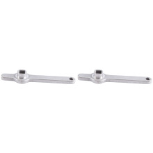 2X Stainless Steel Radiator Vent Key 5mm Hole Core Metal Plumbing Bleed Wrench,Wrench Repair Tools