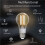 2X Tuya Zigbee  Filament Bulb 7W LED Light Lamp E27 Dimmable Lighting 806Lm CCT  Dimmable 6