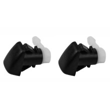 2X Car Front Windscreen Washer Nozzle Jet 22944961 for Colorado 2015-2022 Hood Windscreen Washer Spray Jet