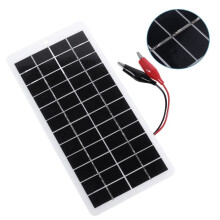 2X 5W 12V Solar Panel Polysilicon Panels Outdoor Solar Battery Charger Portable Solar Panel for Mobile Phone Chargers