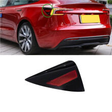 2X Car Rear Charging Port Cover for Model 3 Highland 2024 Quarter Panel Reflector Light Trim 1715104-00-B Left