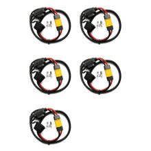 5X Electric Bicycle Battery Power Cable Lithium Battery Controller Fuse Waterproof 14AWG Discharge Wire XT60