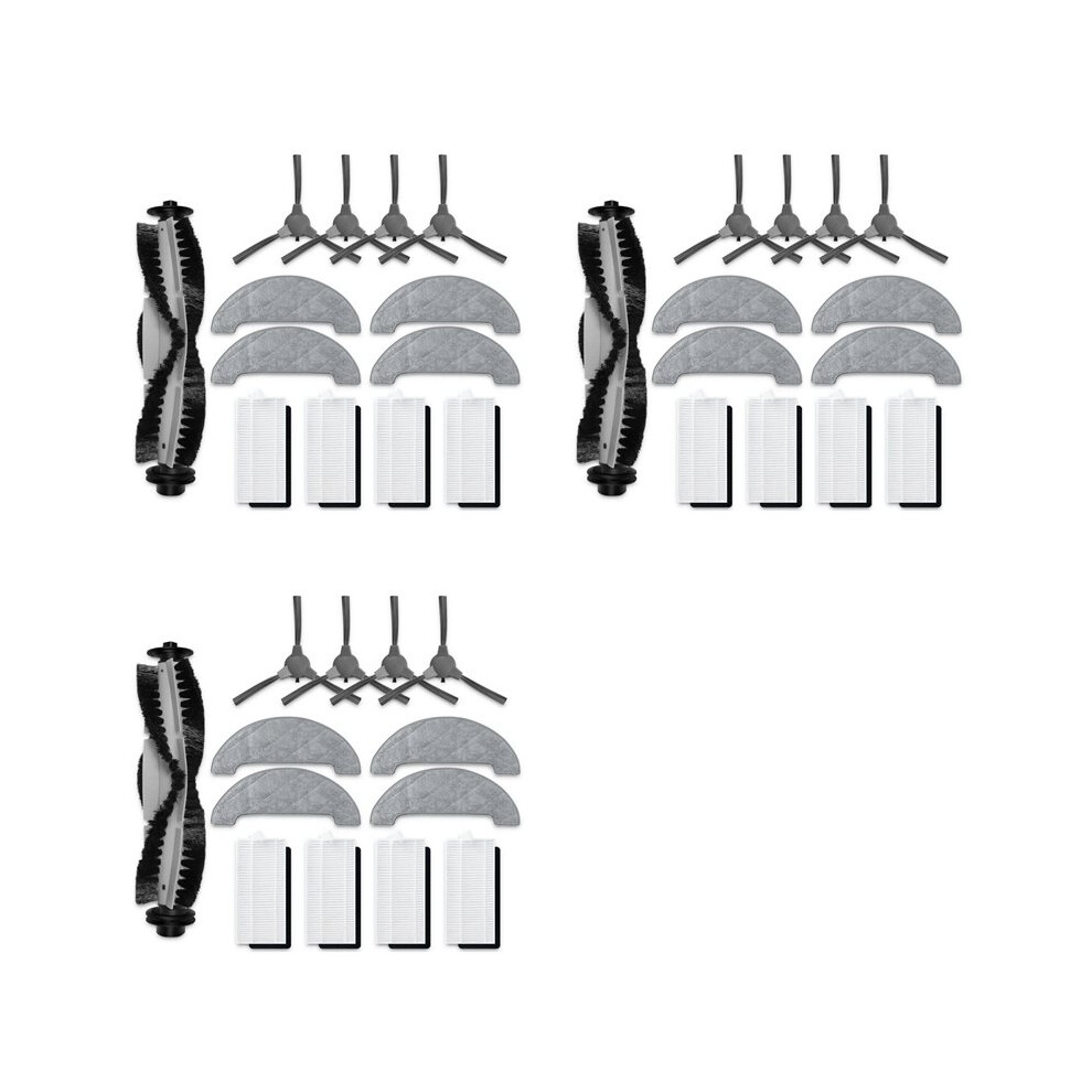 3 Set For Lydsto G1 / Pvcr 1226 / R750 Robot Vacuum Main Side Brush Hepa Filter Mop Spare Parts 6034079298659