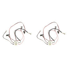 2X RC-Lichtkoppelingsset RC-Auto-Draailicht voor MN82 1/12 RC-Auto DIY-Accessoire Autolichtkoppelingsset