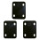Gitarrhals-Shims 6St 0,25, 0,5 och 1-Gradig Packning för Reparation Av Gitarr och Bas Påskruvad Hals 3