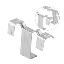 200 PZ 35Mm Pannello Solare Fotovoltaico Guida per L'Acqua Clip Deflettore In Acciaio Inossidabile Pulsante di Scarico del Fango Clip per il