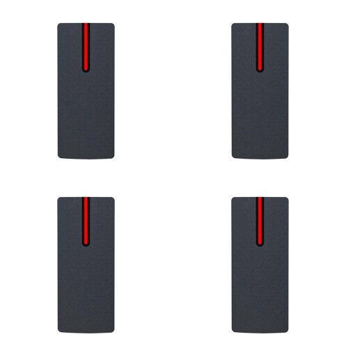 4X IP68 Waterproof IC Card Reader 13.56Khz Proximity Card Access Control Slave Reader Support Wiegand 26/34 Output