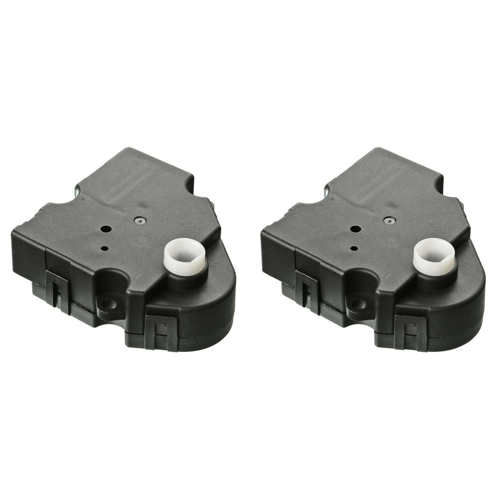 2X Hvac A/C Heater Blend Door Actuator For Silverado Sierra Yukon 16163982 52402598 604-106 Black 6032476665708