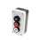 2X Waterproof Three Hole Push Button  Box 2NO 1NC, Left-Right Stop Electrical Control Station 4