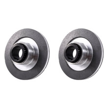 2 Set 130MM Electromagnetic Brake Motor Friction Brake Pads Brake Gear Discs Assembly for YEJ112 Base