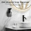 2X Automatic Soap Dispenser Touchless,4-Level Adjustable Foaming Hand Soap Dispenser,Black 6