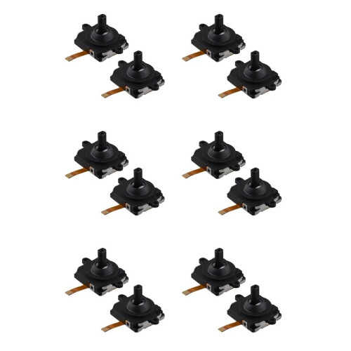12PCS 3D Analog Joysticks for Meta Quest3 VR Controller Thumbstick 3D Analog Joystick for Quest3