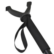 2X Aluminum Alloy Hunting Stand Adjustable Height Monopod Portable Hunting Accessories with Anti-Lost Wristband