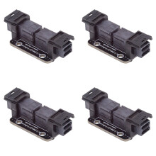 4X PCI-Express 4.0 Adapter  SAS HD SFF-8643 Buchse auf SFF-8643 Buchse PCBA-Koppler Extender