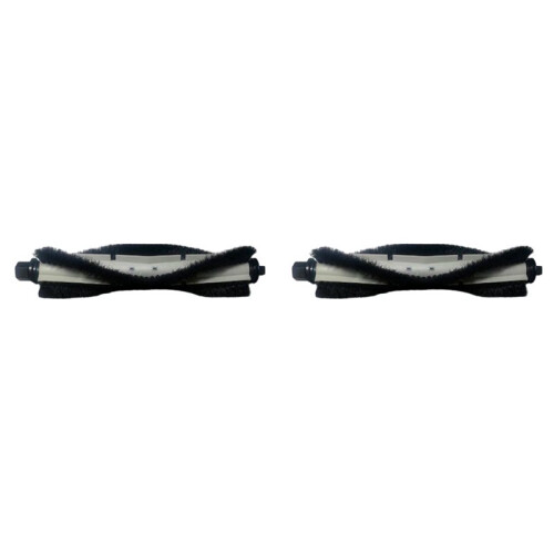 2X Main Brush Roller Brush for  A30 Pro V10 Robot Vacuum Cleaner Replacement Part for Efficient Dirt Removal