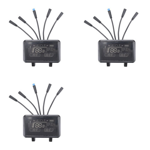 3X Electric Scooter Display Control Panel Speed Gear Power Mode Indicator Meter Waterproof Dashboard Accessories
