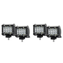 4x LED Light Bar, LED Light Pods 4 Inch 60W 6000Lm LED Truck Work Lights Spot Lights LED Pods for Boat Pickup ATV UTV RV