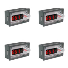 4X Digital Display Potentiometer Variable Resistor 10k Ω Resistance Signal Simulator for Speed Controller Inverter