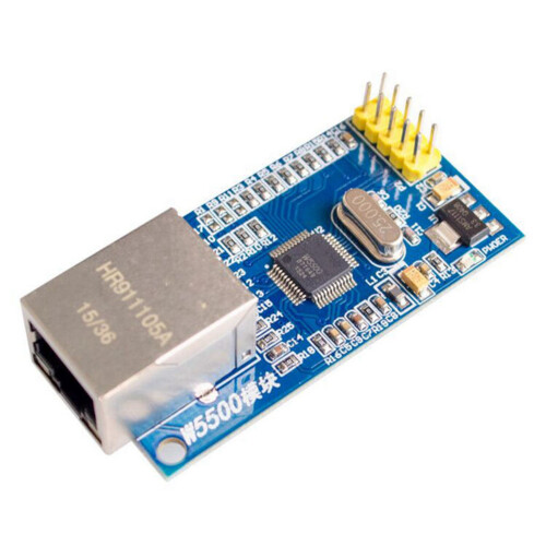 6X W5500 Ethernet Network Module Hardware Tcp/Ip 51/Stm32 Microcontroller Program over W5100 2