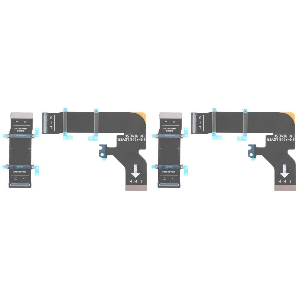 2 Pair Of Rotating Axis Flex Cables For Z Fold4 Sm-F936b Mobile Display Flex Cable Repair Replacement Parts 6032356082335