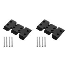 2X LCG Lower Center of Gravity Metal Translation Skid Plate for 1/10 RC Crawler Axial SCX10 I II III Capra,1