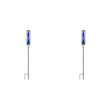 2X Upgraded Rain Gauge, Freeze Proof Rain Gauge Outdoor Best Rated, Large Clear Numbers Rain Gauges for Yards with Stake