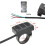 6X Electric Bicycle  Control Button Handlebar Mount Split Meter Switches Button for LCD Meter E-Bike Accessories 6