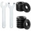 24pcs Angle Grinder Flange Nuts 5/8inch-11,with 2pcs Spanner, Angle Grinder Flange Replacement Angle Grinder Attachments 2