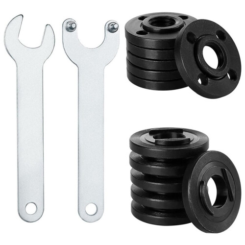 24pcs Angle Grinder Flange Nuts 5/8inch-11,with 2pcs Spanner, Angle Grinder Flange Replacement Angle Grinder Attachments 1