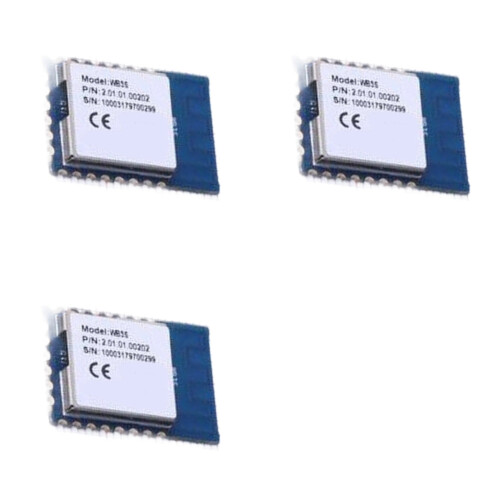 3X WBR3-Module Energiezuinige Seriële WiFi/ 4.2 MCU-Module  Socket Cloud-Module 16x24mm