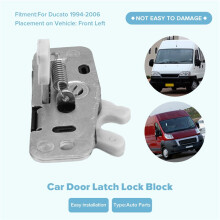 2X Upper Sliding Door Catch Left Lock Block 1335776080,1349984080, 8726.P0 8726PO for Ducato 94-06 Relay