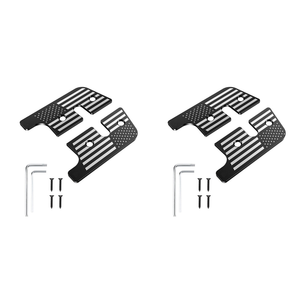 2X Car Sun Visor Repair Clips Kit For Jk 2018 Jl 2018-2023 Gladiator Black 4711063584784