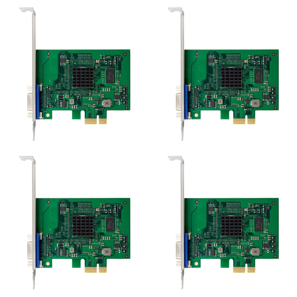 Photos - Graphics Card 4X ST425 PCIe X1 AST2400 2K VGA Card 1920 X1200 32bpp@60Hz for Win10/Win 11 32/64 PCIE Expansion Card Adapter