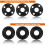 24pcs Angle Grinder Flange Nuts 5/8inch-11,with 2pcs Spanner, Angle Grinder Flange Replacement Angle Grinder Attachments 5