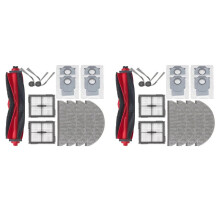 2 Set for Q8 Max Pro / Q8 Max Pro+/ Q8 / Q8 / Q8+ Main Side Brush Mop Cloths Filter Dust Bag Accessories