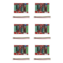 6X 6-60 V, 400 W BLDC, Dreiphasiger Bürstenloser Gleichstrommotor-Controller, PWM-Hall-Motorsteuerungs-Treiberplatine, 12 V, 24 V, 48 V