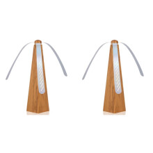 2X Draagbare Vliegenventilator voor Tafels, Houd Uw Eten Schoon, Maaltijdtafel, Vliegenventilator voor Buiten, Binnen, Picknick, Diner, Klaslokaal