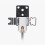 3X for  A1  Hotend Mounting Heating Assembly Essential Accessories for  A1 & A1  3D Printers 7